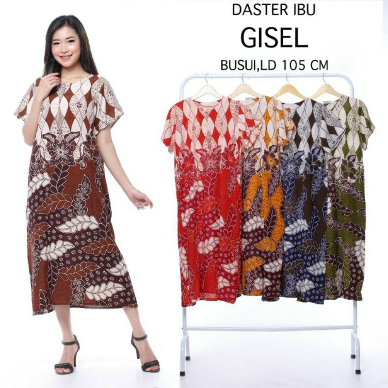 Daster Batik base motif random Daster murah busui ASLI PROMO