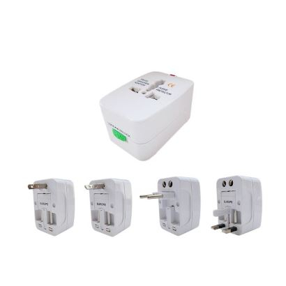 Stop Kontak Colokan Home Adaptor Universal Travel Adapter / All IN1 Traveler EU AU UK US Plug Cteker [MF]