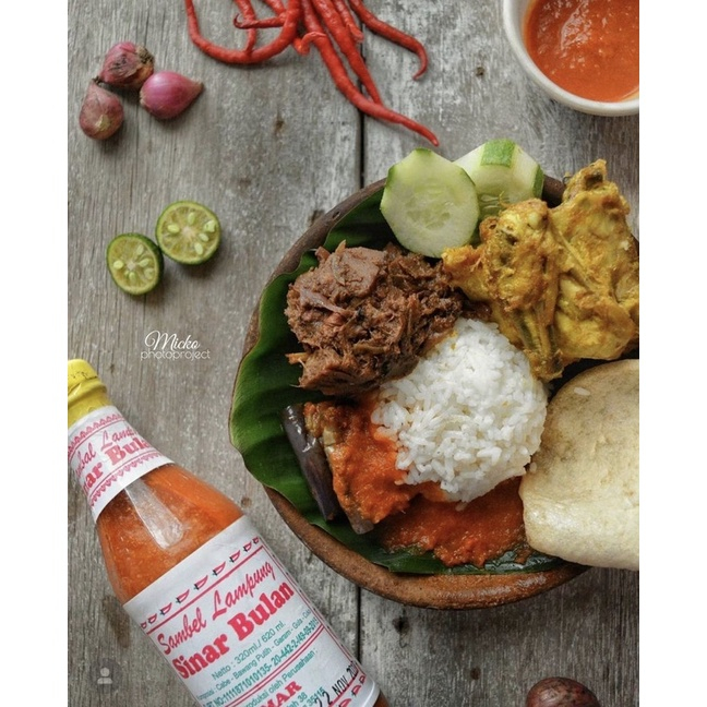 

Sambal cap Sinar Bulan Khas Lampung 320gr