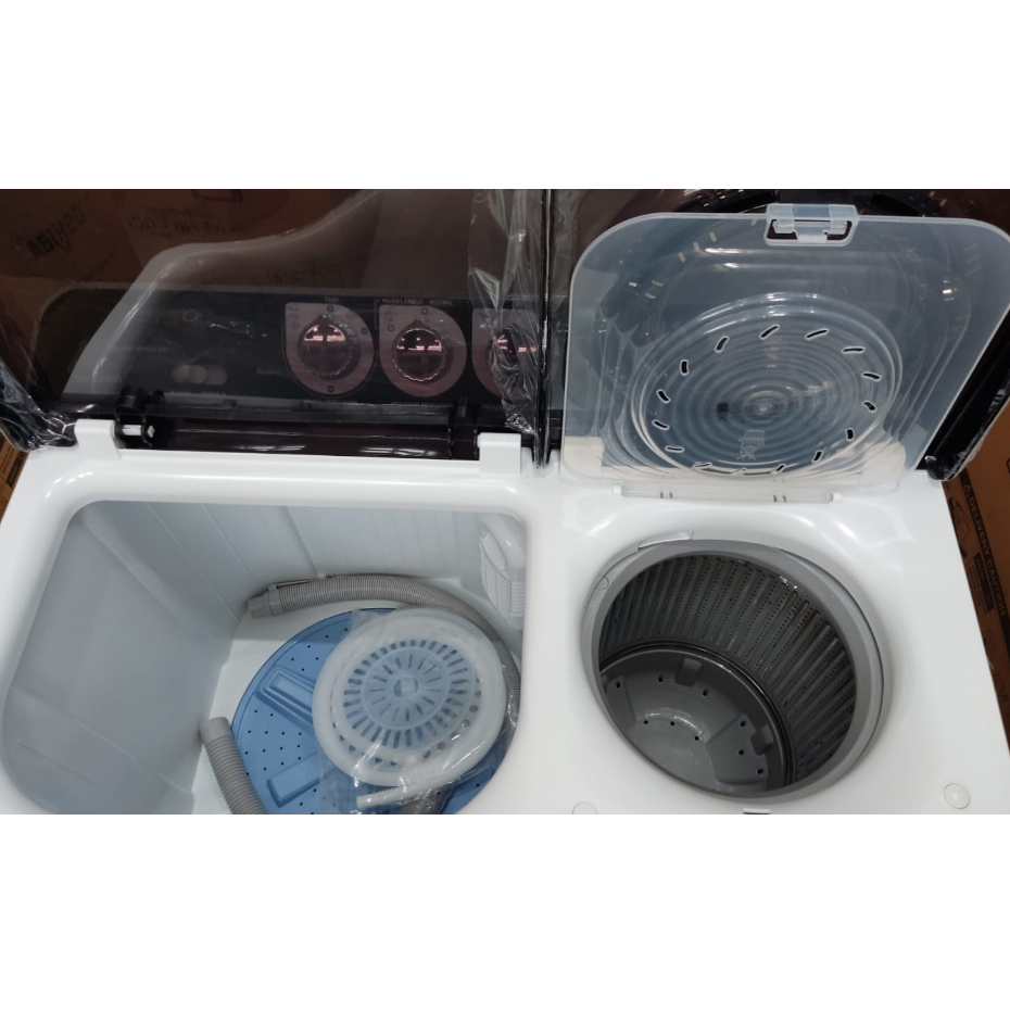 Mesin Cuci Aqua 20KG 2 Tabung Twin Tube Washer QW-2070HT