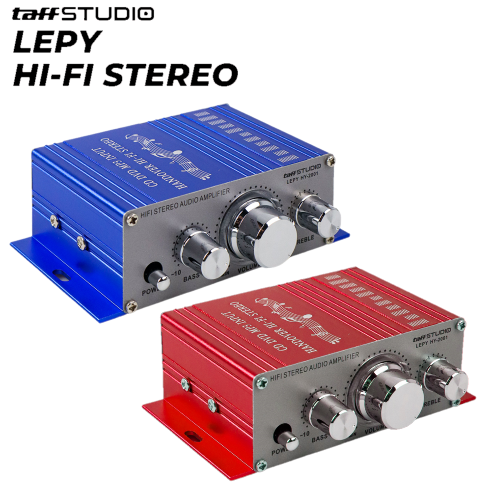 TaffSTUDIO Lepy Hi-Fi Stereo Amplifier Speaker 2 channel 20W - HY-2001