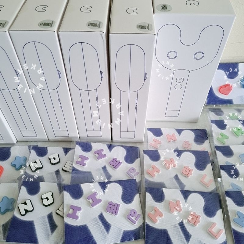 (READY) OFFICIAL LIGHTSTICK NEWJEANS + LS PARTS Binky Bong / LS Light Stick New Jeans Minji Hanni Ha