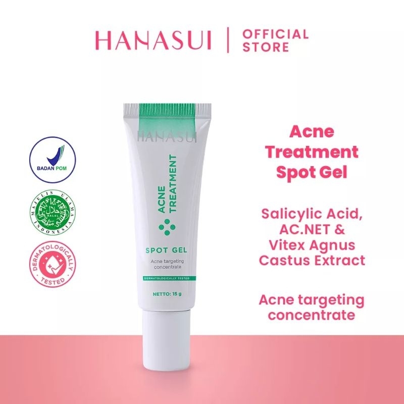 hanasui acne spot gel 15gram