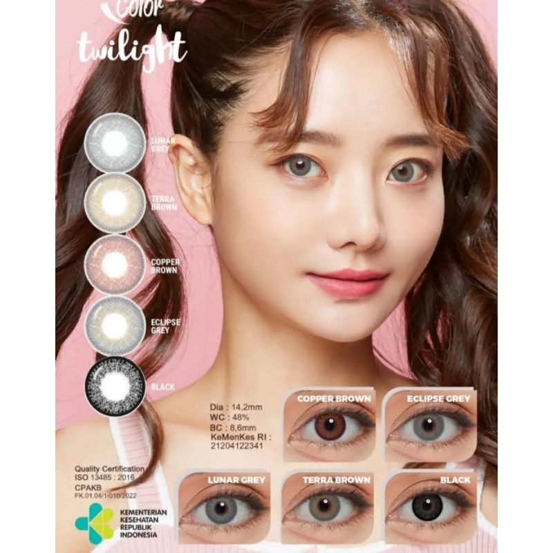 SOFTLENS TWILIGHT LIVING COLOR NORMAL MINUS s.d -6.00