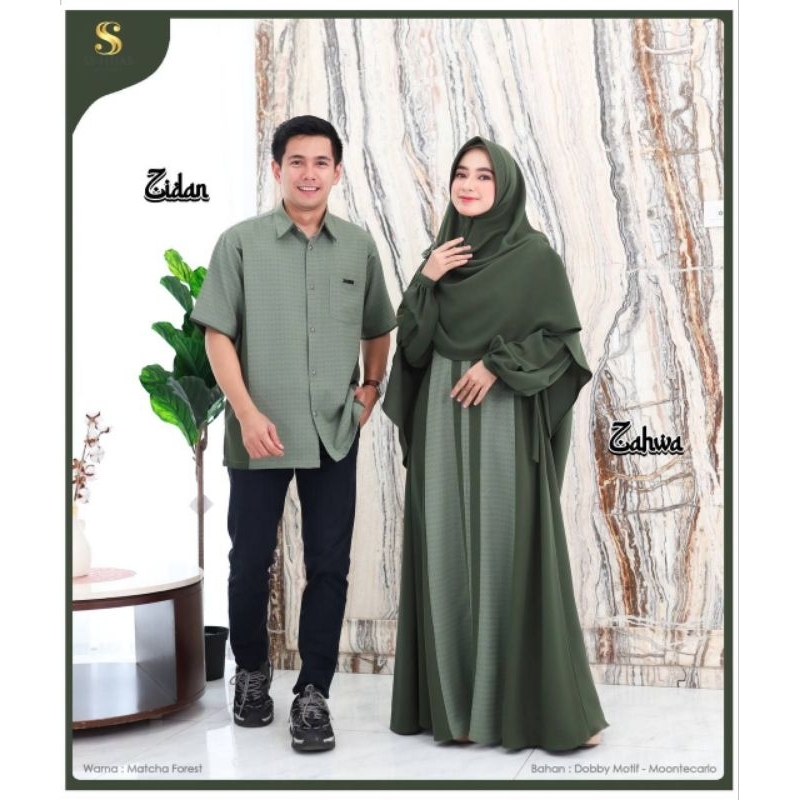 RIHAIA | Baju Gamis Koko Couple - Zahwa Zidan by SS Hijab