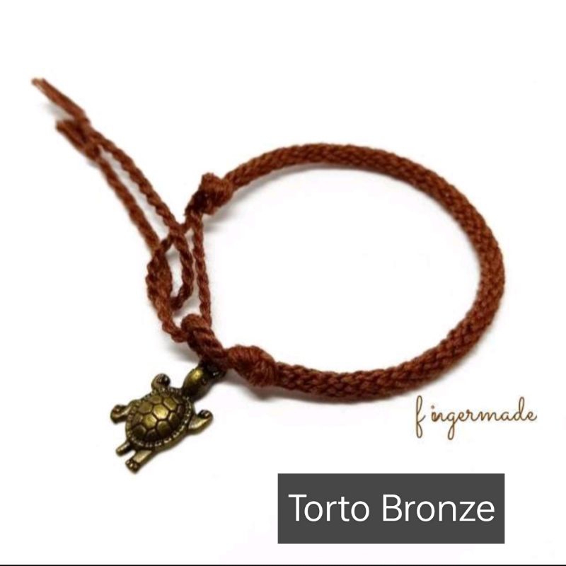 Fingermade Gelang Kumihimo Tortoise Kura Kura