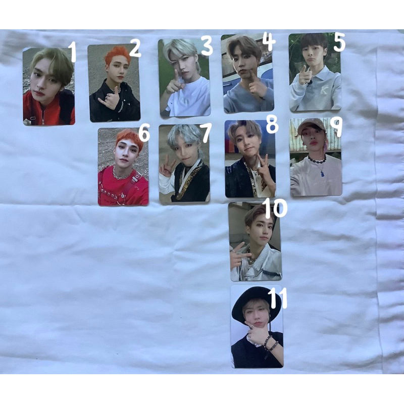 STRAYKIDS NOEASY PHOTOCARD OFFICIAL || LEE KNOW, BANGCHAN, HANJISUNG, JEONGIN, FELIX, HYUNJIN, CHANG