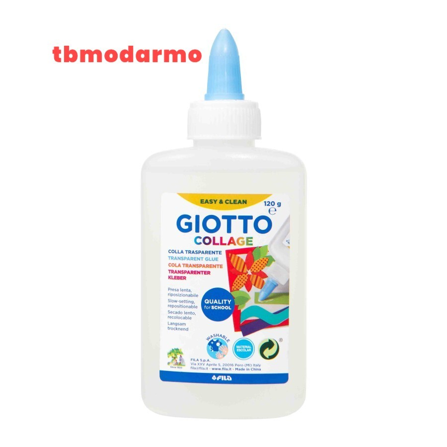 Tbmo Giotto Collage Transparant Glue 120GR F541300 Bantex / Lem Kertas