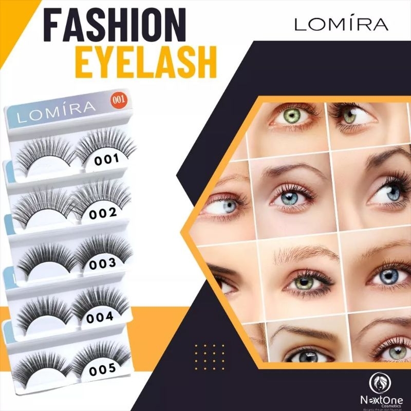 LOMIRA FASHION EYELASH | BULU MATA PALSU