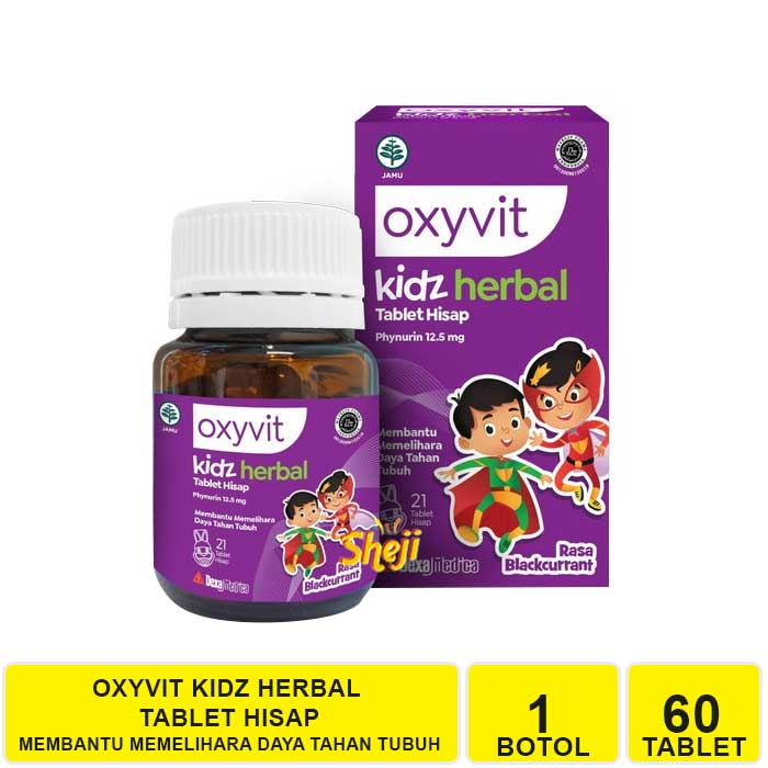 OXYVIT KIDZ HERBAL TABLET HISAP