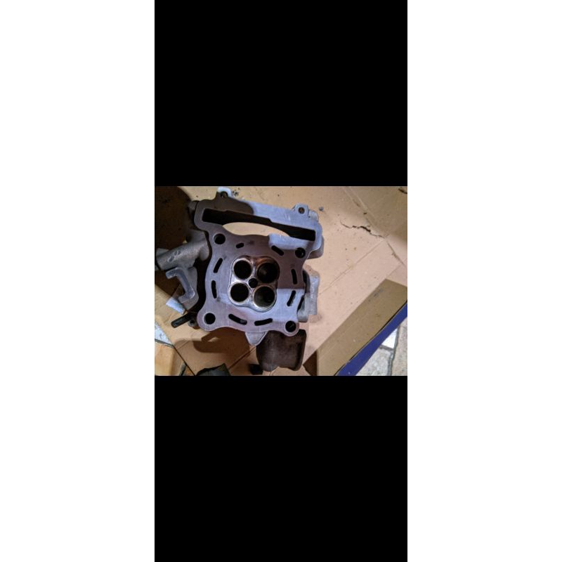 head Jupiter MX ukuran 22/19 sitting Albronze klep titanium