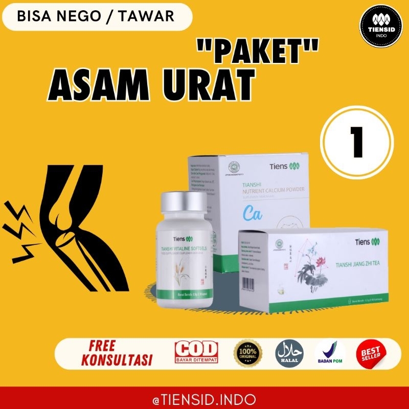 PAKET ASAM URAT Tiens | Paket Kolesterol | Obat Kolesterol | Obat Asam urat