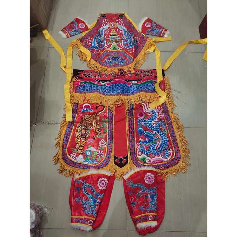 baju tatung baju loktung dewa pakaian dewa