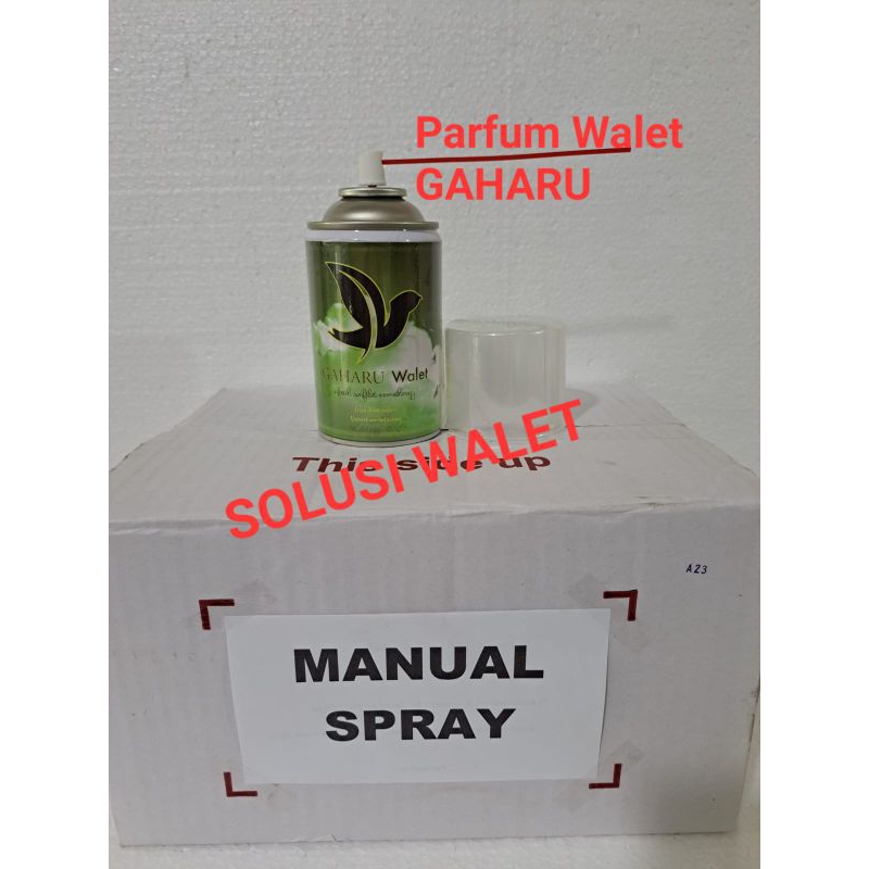 Type MANUAL Parfum Walet GAHARU pemikat walet
