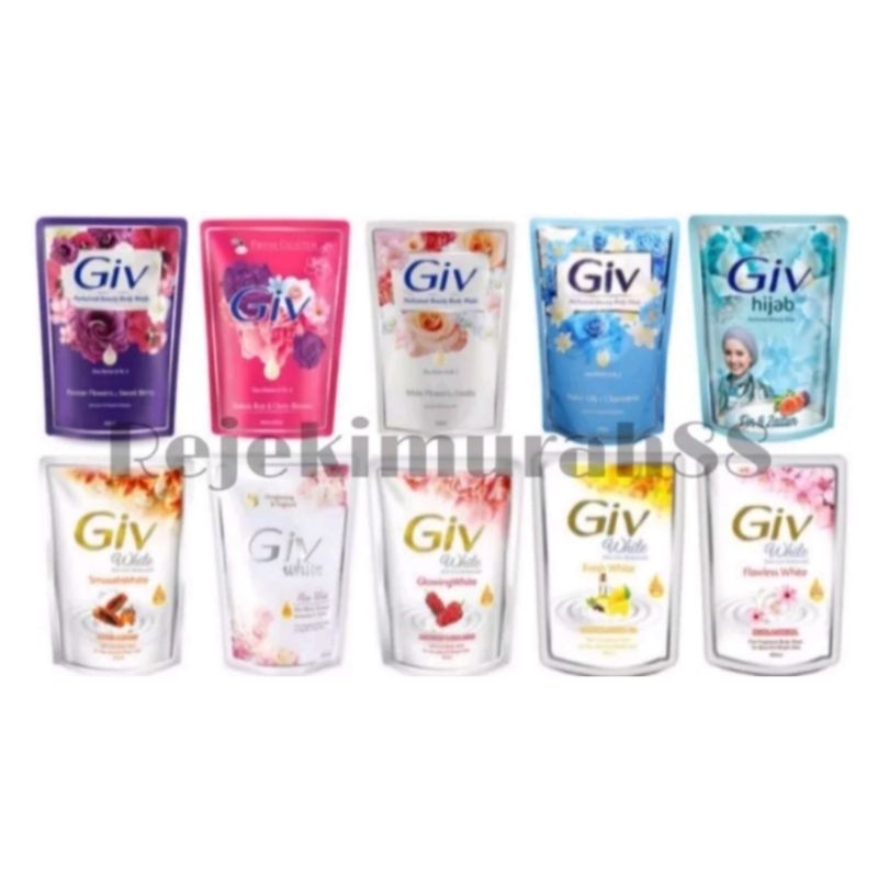 Giv sabun cair 400ml body wash giv