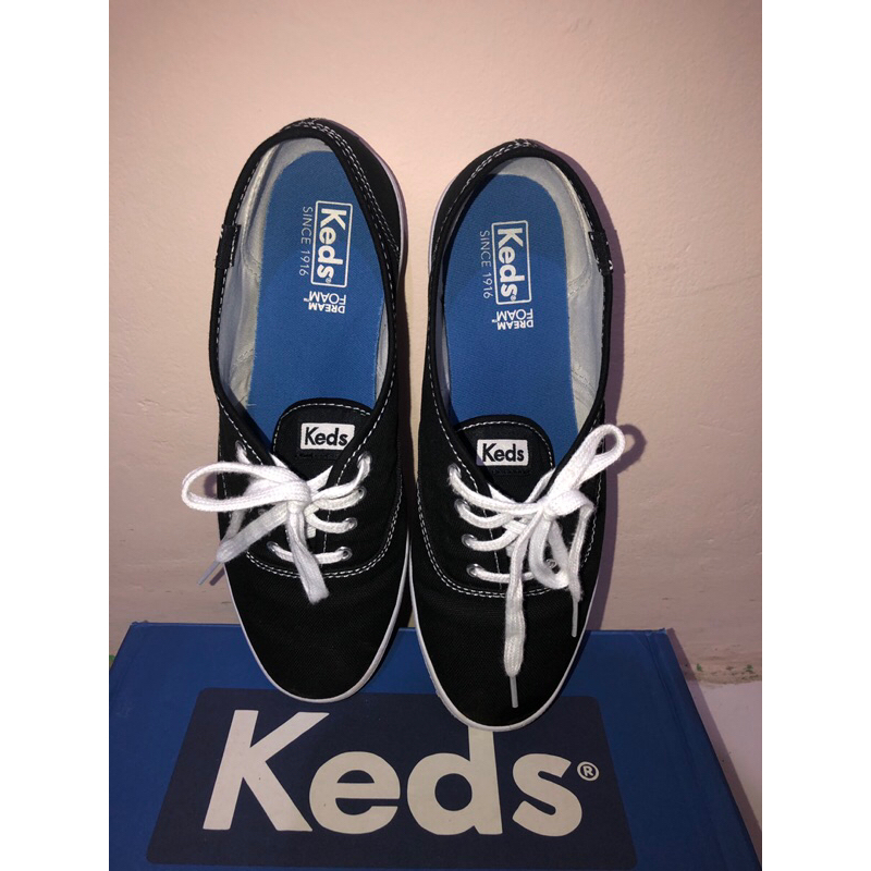 KEDS ORIGINAL Sepatu Wanita Champion Black