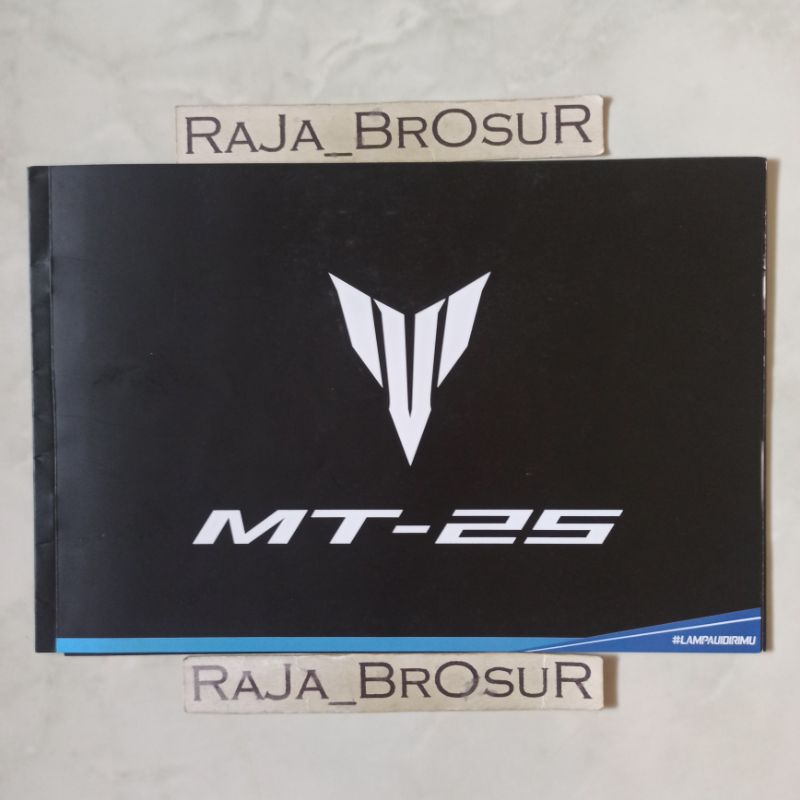 Poster brosur katalog booklet Yamaha MT25 MT 25 2015
