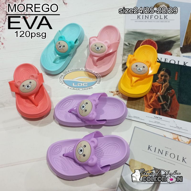 SANDAL JEPIT KARET EVA ANAK IMPORT MOREGO 8806(24-29)