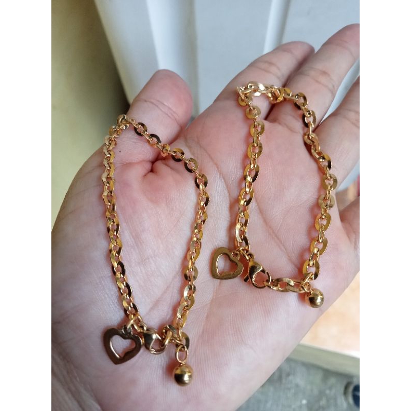 gelang tangan titanium asli 100%