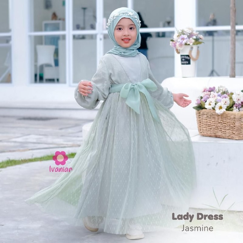 AfsheenaStore Lady Dress/Gamis Anak/Dress pesta