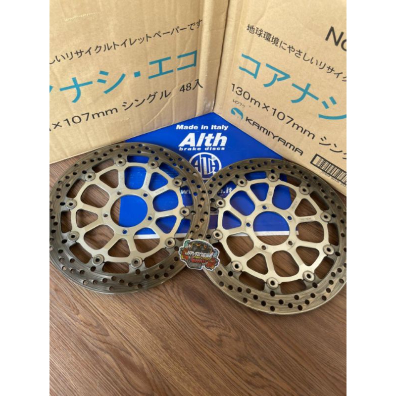 disc / cakram brembo ducati evo silver second