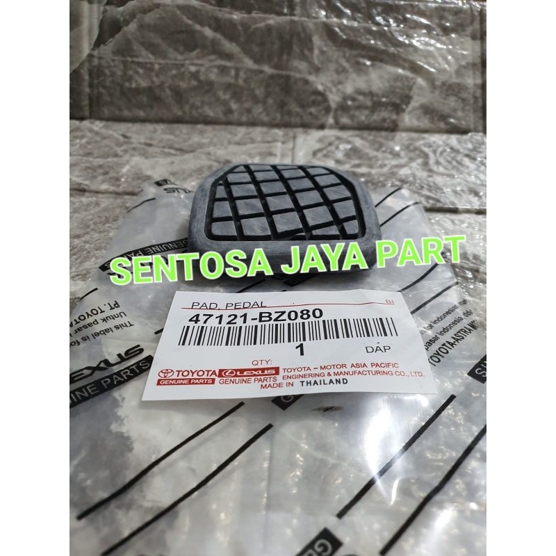 KARET PEDAL KOPLING REM MANUAL RAIZE ROCKY AVANZA XENIA 2022 UP ORIGINAL