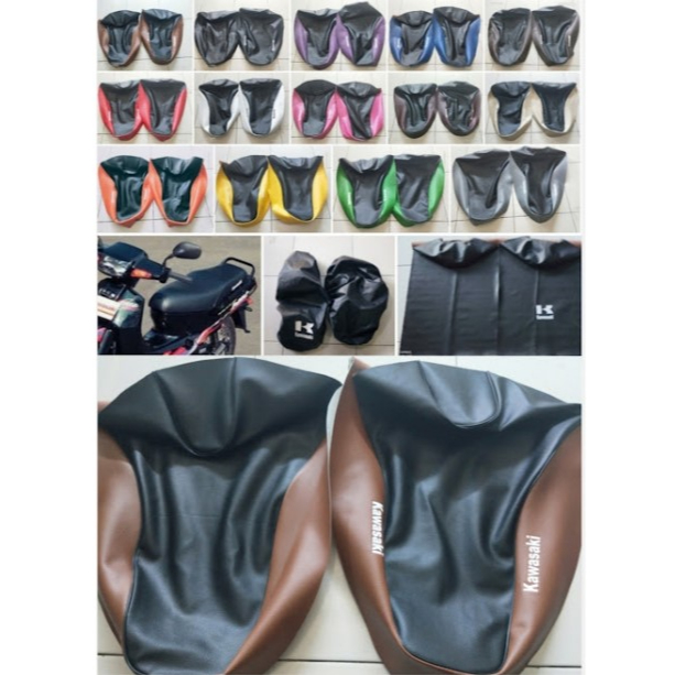 Kulit JOK KAWASAKI KAZE / bungkus jok motor Kawasaki Kaze R
