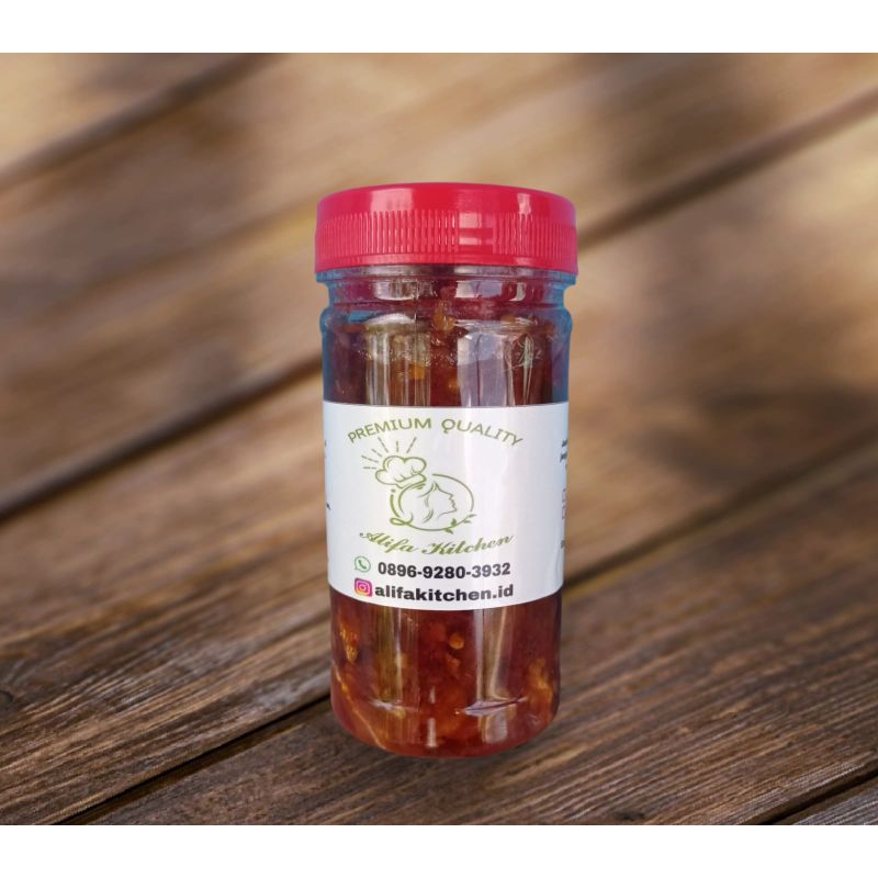 

Sambal Pedas ikan asin telang