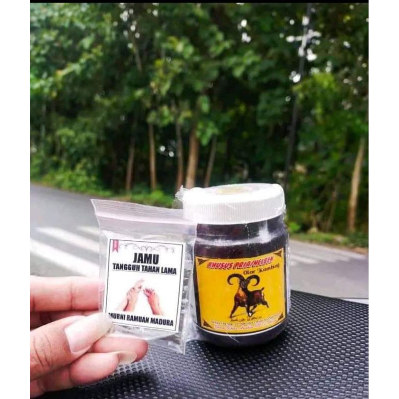 jamu tangguh tahan lama & jamu olor kambing, asli ramuan madura