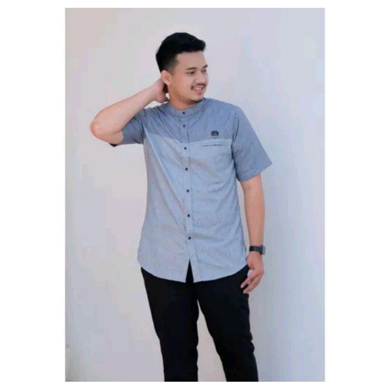 Baju Koko Dewasa Abqary Lengan Pendek By ilnaf