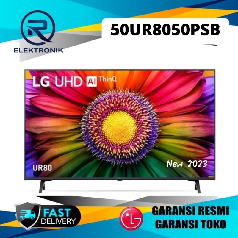 SMART TV LG 50UR8050PSB 50 INCH 4K UHD DIGITAL TV 50UR8050