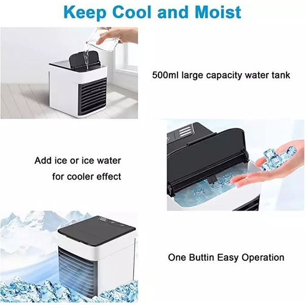 Artic Air Cooler Kipas AC Portable Ultra Cooler Penyejuk Mini 0901