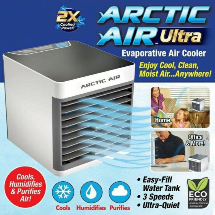 Artic Air Cooler Kipas AC Portable Ultra Cooler Penyejuk Mini 0901