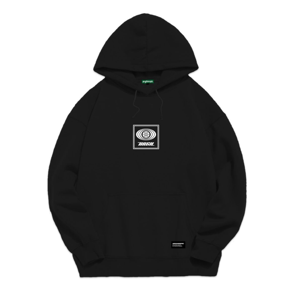 Pullover Hoodie Arghinspire Katun Fleece Hitam - HD Curios