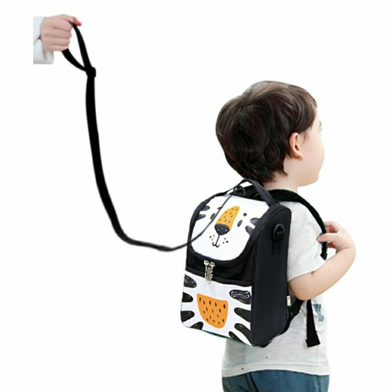 Kiddy Cutie Pets Anti Lost Kids Backpack 25x30x12cm | Tas Bayi Anak Multifungsi | Ransel Bayi Kids Mom