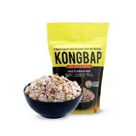 

Kongbap Multi Grain Cha Seed & Quinoa 1000 Gram Healthy Food