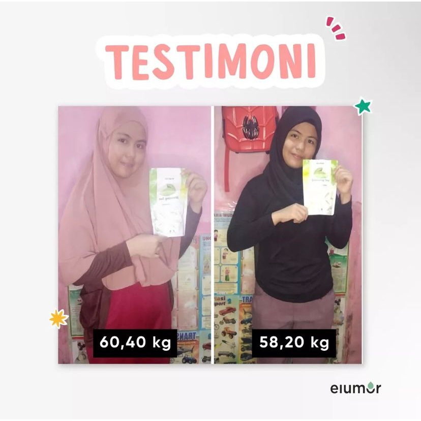 ELUMOR Slimming Tea Teh Pelangsing Herbal Alami