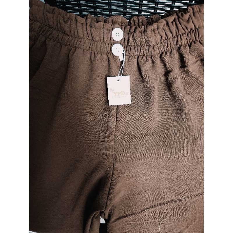 KULOT CRINCLE AIRFLOW HIGHWAIST LOOSE PANTS PREMIUM KANCING VARIASI YPD.ID