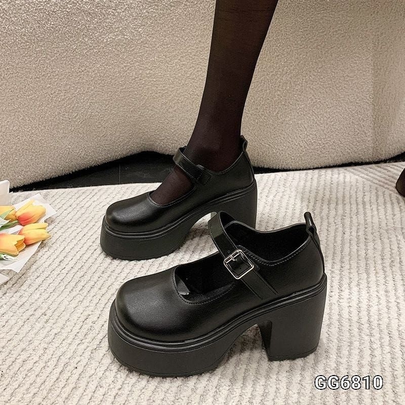 Shoes Chunky High Block Korea GG6810