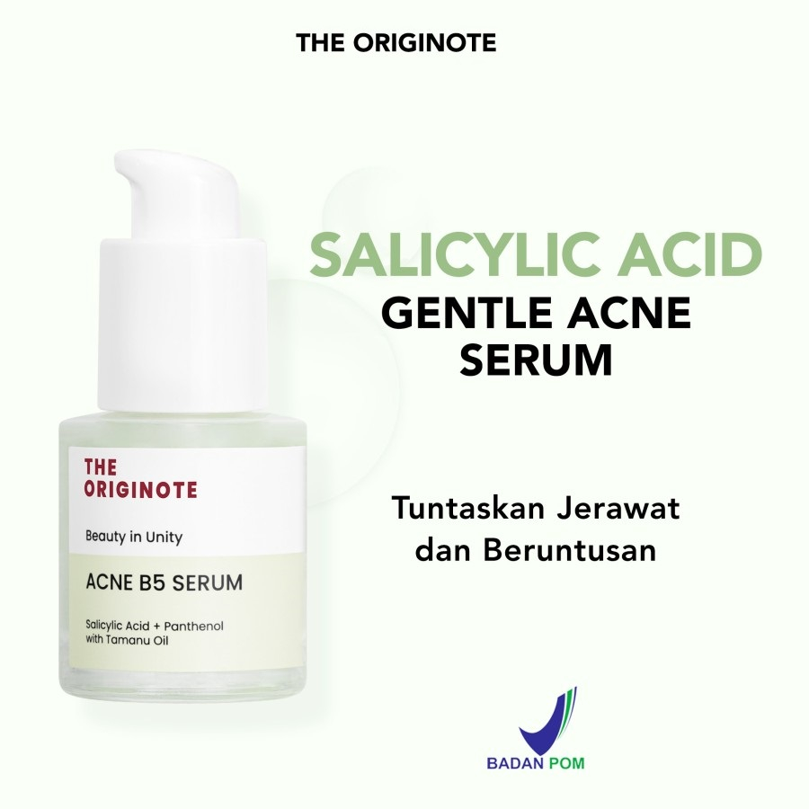 The Originote Acne B5 Serum 20ml - Serum Untuk Wajah Berjerawat