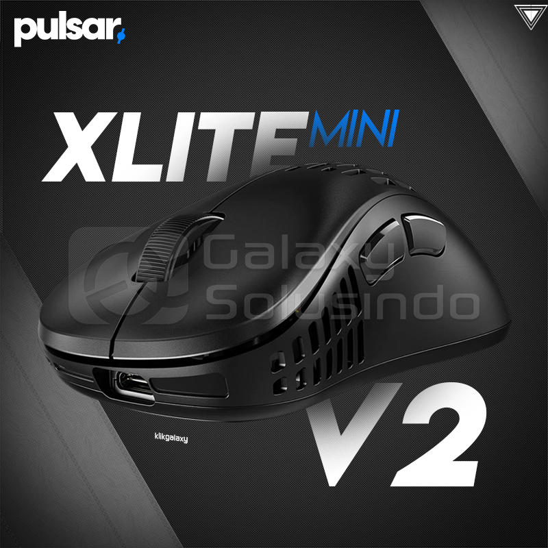 PULSAR XLITE V2 MINI Wireless UltraLight Weight Ergonomic Gaming Mouse