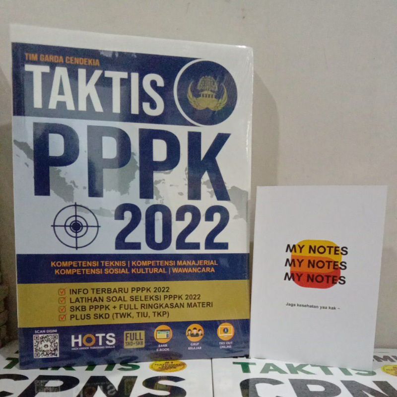 BUKU TAKTIS PPPK 2022 ORIGINAL - GARDA CENDEKIA