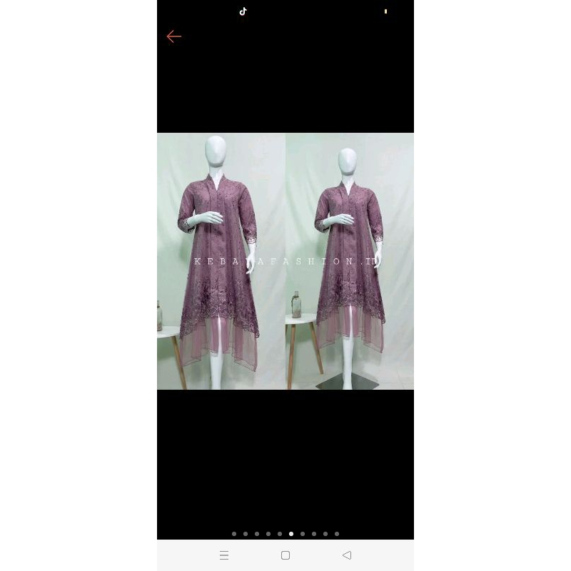second dress brukat/borkat/dress mini/dress jumbo/lavender dress/busui dress