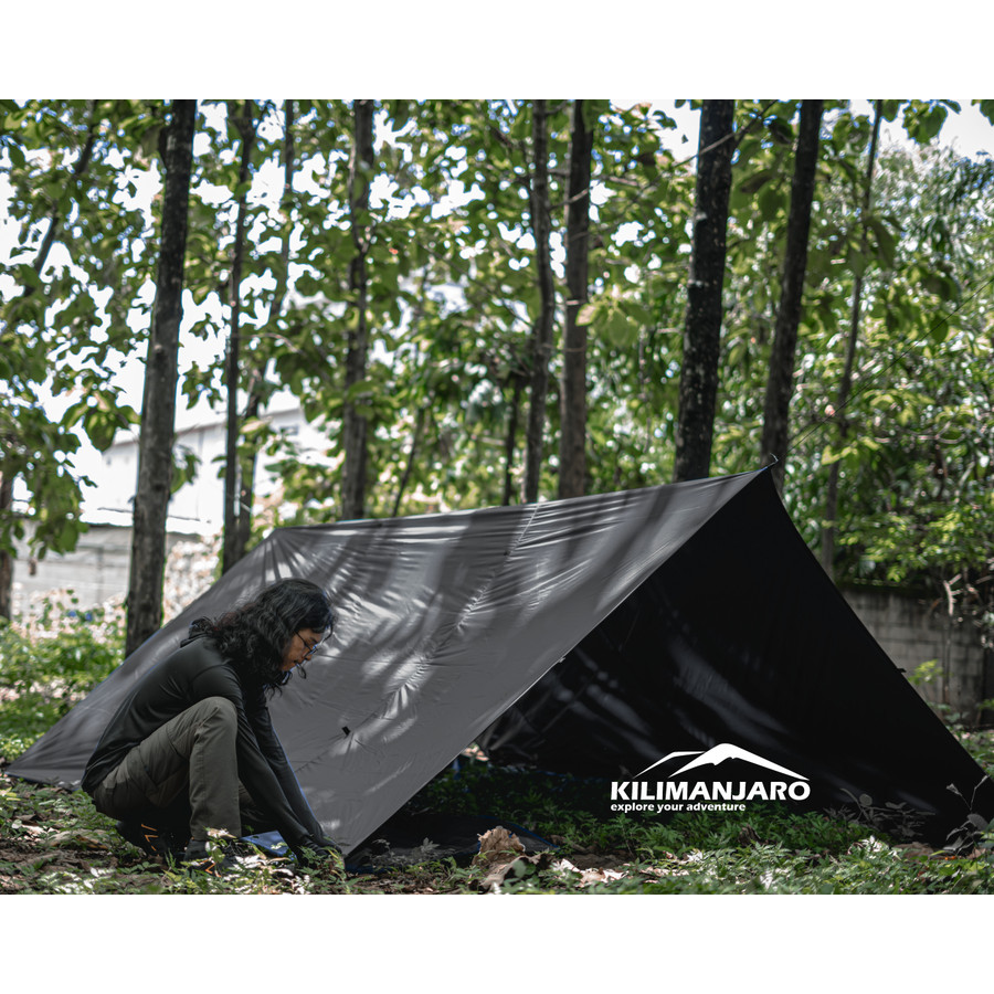 FLYSHEET 3x4 M KILIMANJARO Ultralight 19 Loop 19 Lubang Multifungsi - Flysheet Kilimanjaro