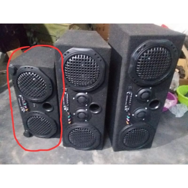 Speaker Aktif Mobil Ukuran GranMax 12V Bluetooth
