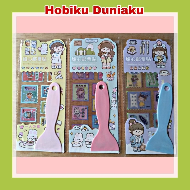 

DIY Stiker Perangko Momo /Sticker Perangko + Spatula Viral Aesthetic