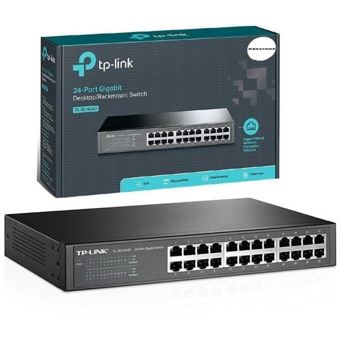 HUB SWITCH 24 PORT 16 PORT GIGABIT TPLINK 10/100/1000Mbps