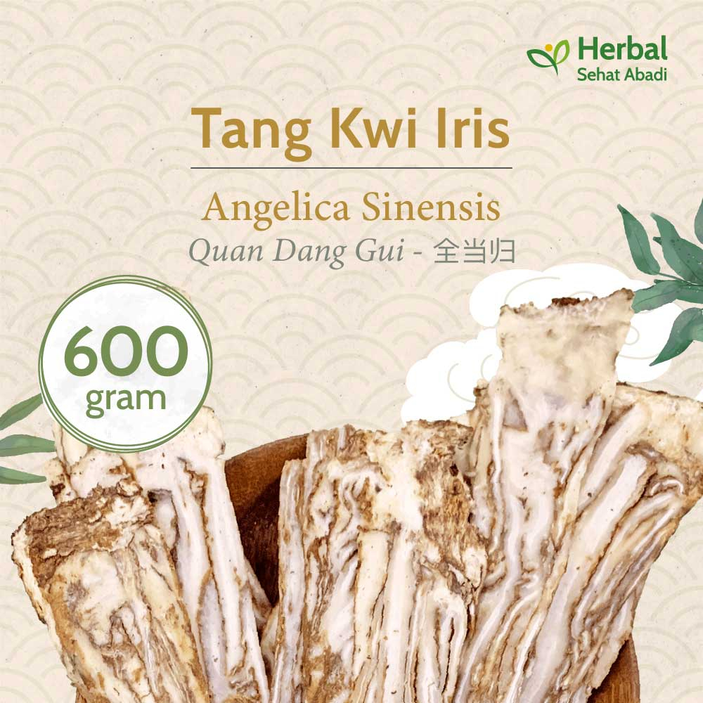 

Quan Dang Gui 600 gram (全当归) / Tong Kui Utuh Iris / Tang Kwi