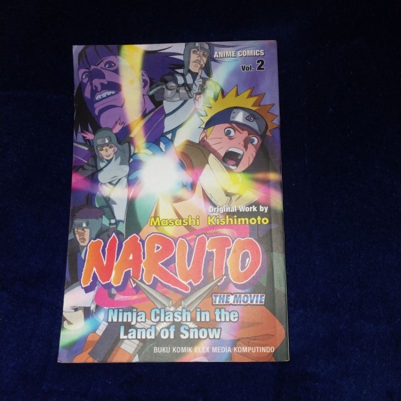 Preloved Komik Original - Naruto Vol.2 : Ninja Clash in the Land of Snow