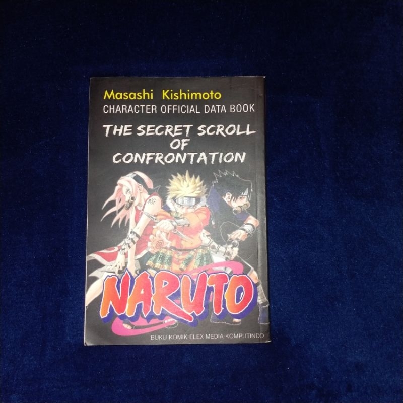 Preloved Komik Original - Naruto : Character Official Data Book